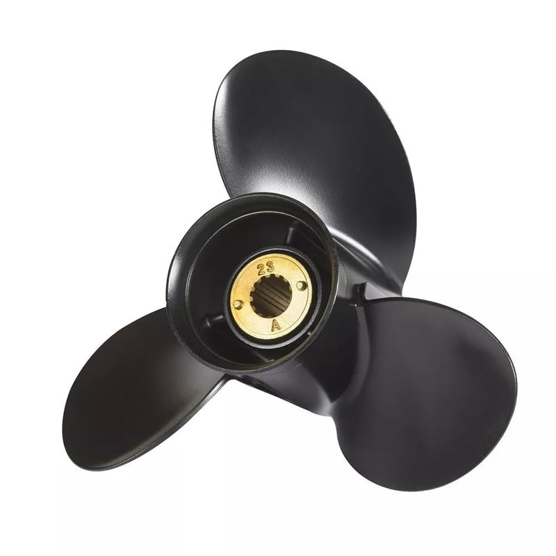 VQPROPs Your Props Marine 13 Spline Tooth Prop RH,Upgrade Aluminum Outboard Propeller fit Mercury Engines 25-70HP (10 3/8 x 13) - Image 2